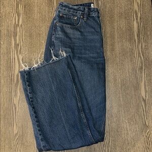 Abercrombie High Rise Loose Curve Love Jean